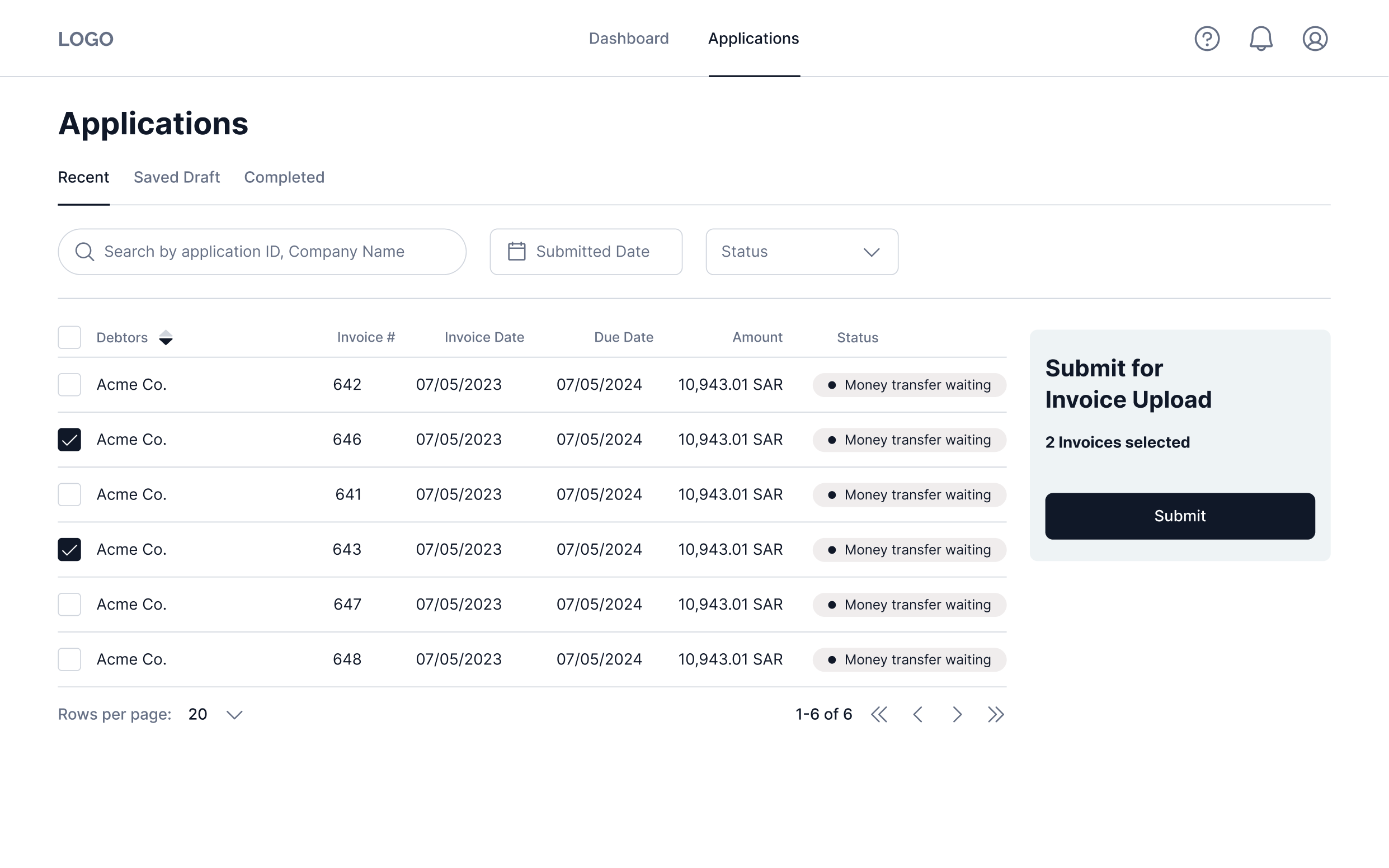 Approval Workflow Wireframes